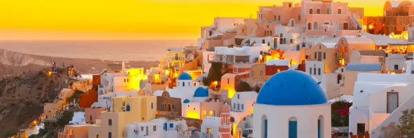 Scenic Greek island lifestyle through investment migration programs